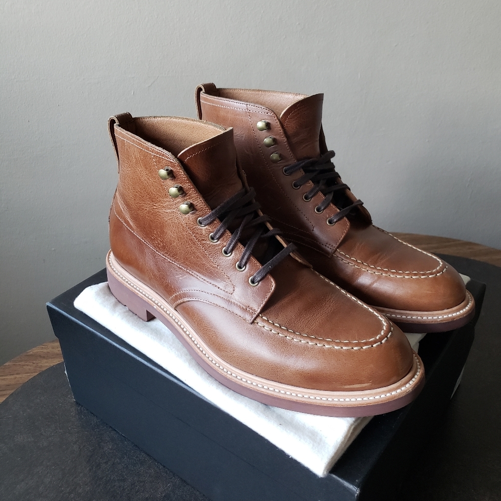 J. Crew Brown Leather Men's Boots